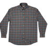 Southern Marsh Boothville Flannel - Navy/Orange
