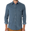 Criquet Corduroy Men's Button Down - Dusty Blue