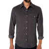 Criquet Corduroy Men's Button Down - Charcoal