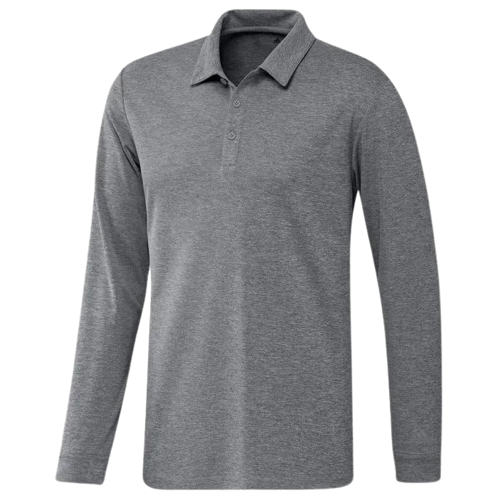 Adidas polo shirts long sleeve sales