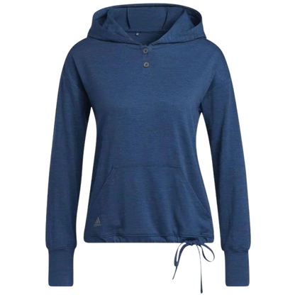 Adidas Essentials Slub Women's 1/4 Button Hoodie