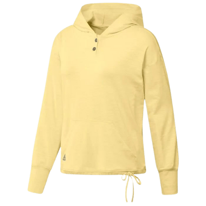Adidas Essentials Slub Women's 1/4 Button Hoodie