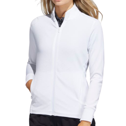 Adidas Textured Full-Zip Women's Jacket