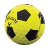 Callaway Golf Chrome Soft Truvis 22 Golf Balls - Black/Yellow