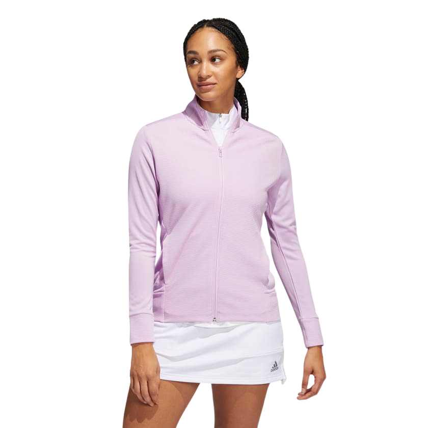 Adidas Textured Full-Zip Women's Jacket