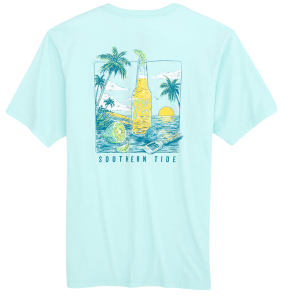 Southern Tide Cerveza Sunset Men's T-Shirt