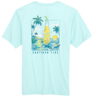 Thumbnail for Southern Tide Cerveza Sunset Men's T-Shirt