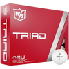 Wilson Triad Golf Balls - White