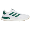 Adidas S2G SL Leather Men's Golf Shoes - White/Collegiate Green