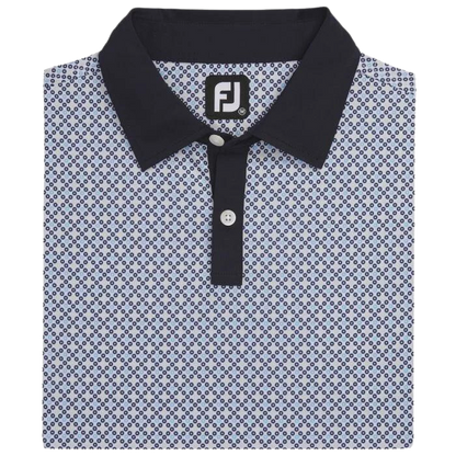 FootJoy Lisle Circle Print Men's Polo