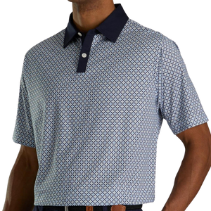 FootJoy Lisle Circle Print Men's Polo