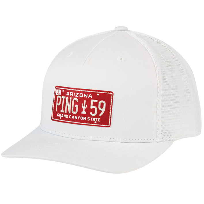 Ping License Plate Hat 214