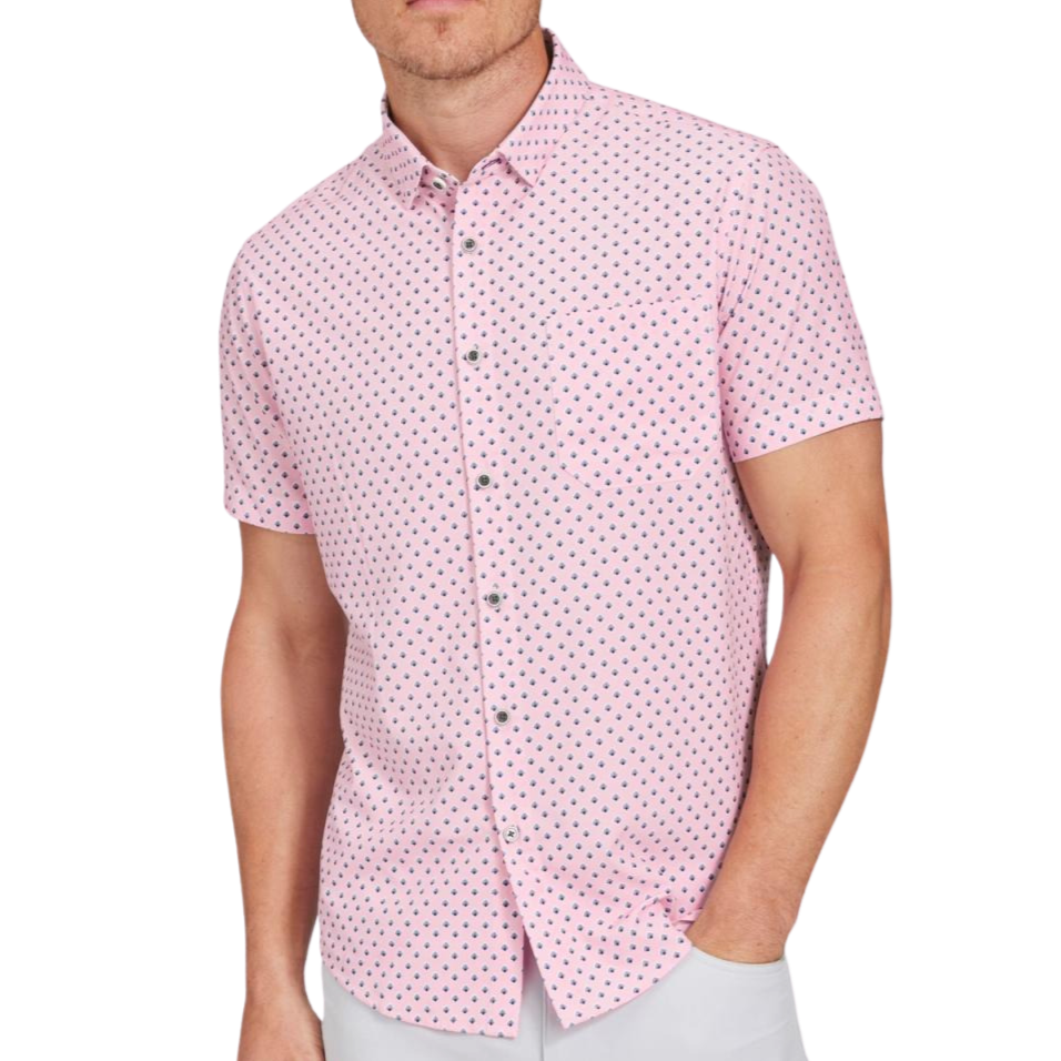 Mizzen+Main Leeward Short Sleeve Men's Dress Shirt