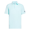 Adidas Ultimate 365 Solid Men's Polo - Semi Flash Aqua