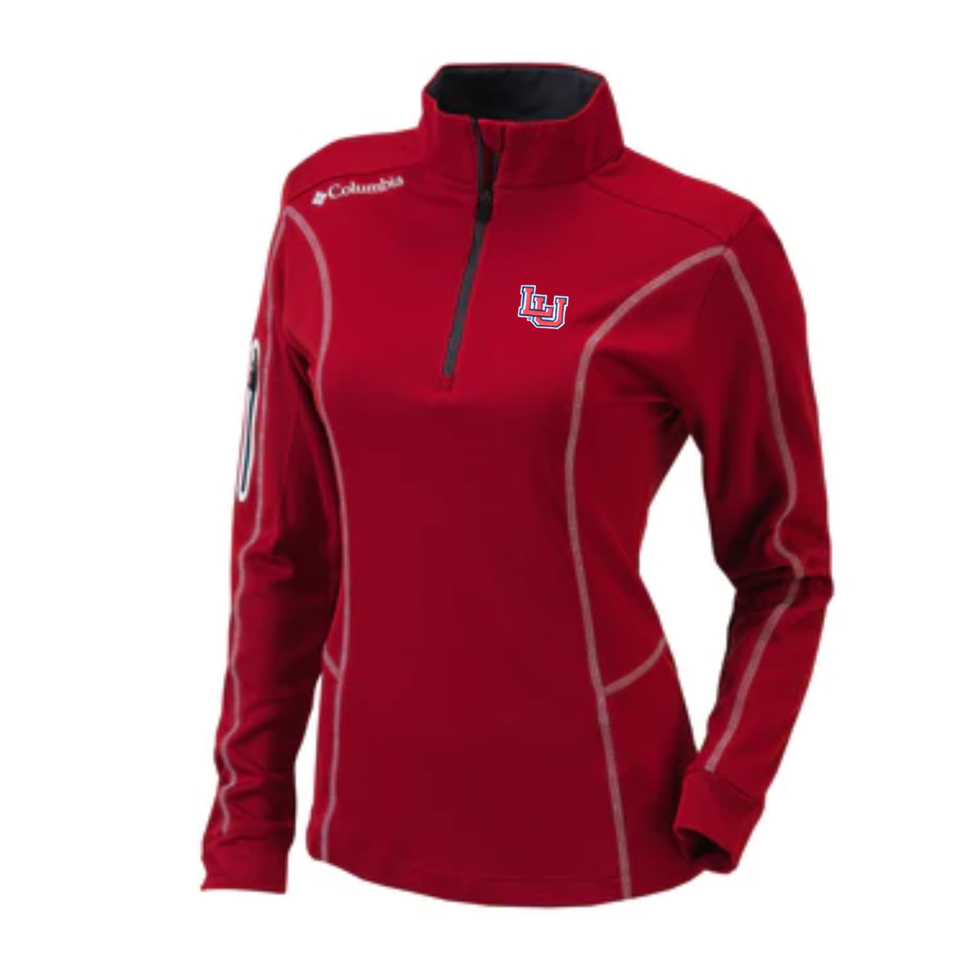 Columbia Lamar University Omni-Wick Women's Shotgun 1/4 Zip Jacket